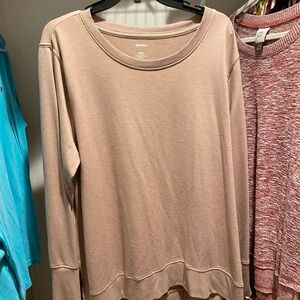 Tan Long Sleeve Top